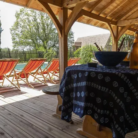Nyaraló La Baignade Aux Iris Savignac-de-Miremont