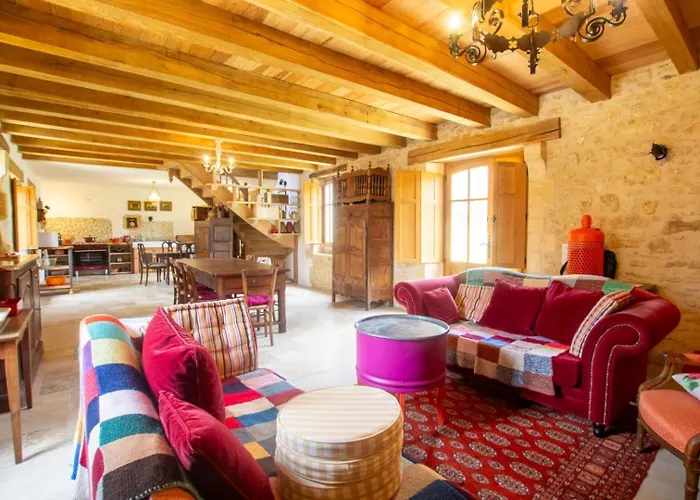 La Baignade Aux Iris Casa de Férias Savignac-de-Miremont